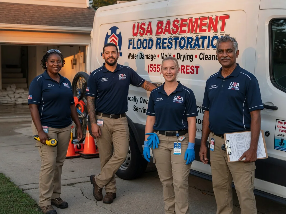 Basement Flood Cleanup company in Moselle, MS